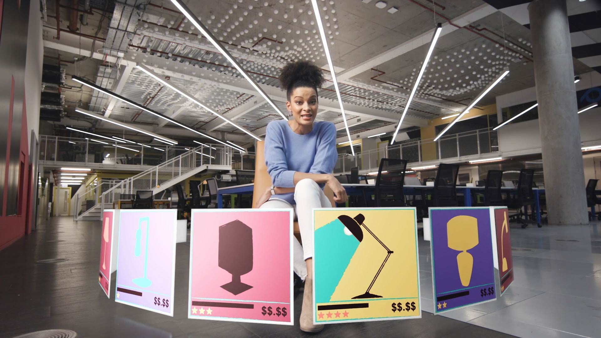 Video still showing one of the composited scenes